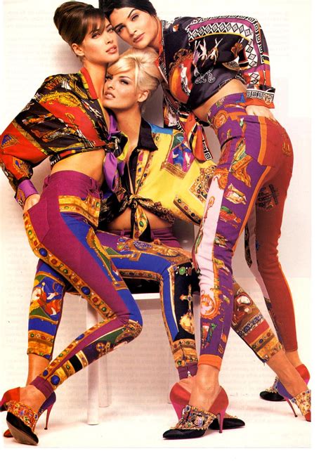 versace anos 90|versace 90s fashion.